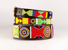 Load image into Gallery viewer, "Primary" Beaded Dog Collar - Exceptional Equestrian