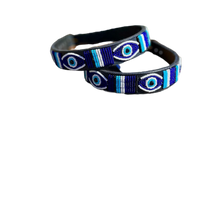 Load image into Gallery viewer, TKC Evil Eye Wide Width Belt - Brass Buckle