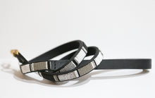Load image into Gallery viewer, TKC Shades of Grey Beaded Dog Lead