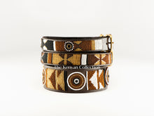 Load image into Gallery viewer, TKC Earth Beaded Dog Collar
