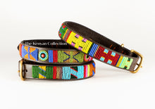 Load image into Gallery viewer, TKC Hippo Circus Beaded Dog Collar
