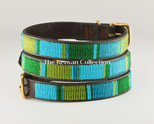 Load image into Gallery viewer, *&quot;Lagoon&quot; Beaded Dog Collar