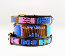 Load image into Gallery viewer, TKC Malindi Beaded Dog Collar