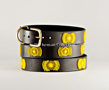 Load image into Gallery viewer, TKC Sunshine Beaded Dog Collar