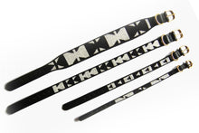Load image into Gallery viewer, "Ebony & Ivory" Beaded Dog Collar