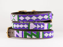 Load image into Gallery viewer, TKC Yesterday, Today, Tomorrow (YTT) Beaded Dog Collar