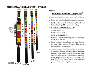 Arani Dots Beaded Dog Collar