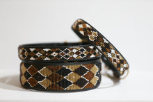 Load image into Gallery viewer, Earth Argyle Beaded Dog Collar