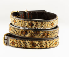 Load image into Gallery viewer, &quot;Cheetah&quot; Beaded Dog Collar