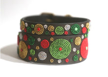 Load image into Gallery viewer, TKC Exclusive Holiday Dots Beaded Dog Collar