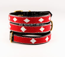 Load image into Gallery viewer, &quot;Unity&quot; Beaded Dog Collar